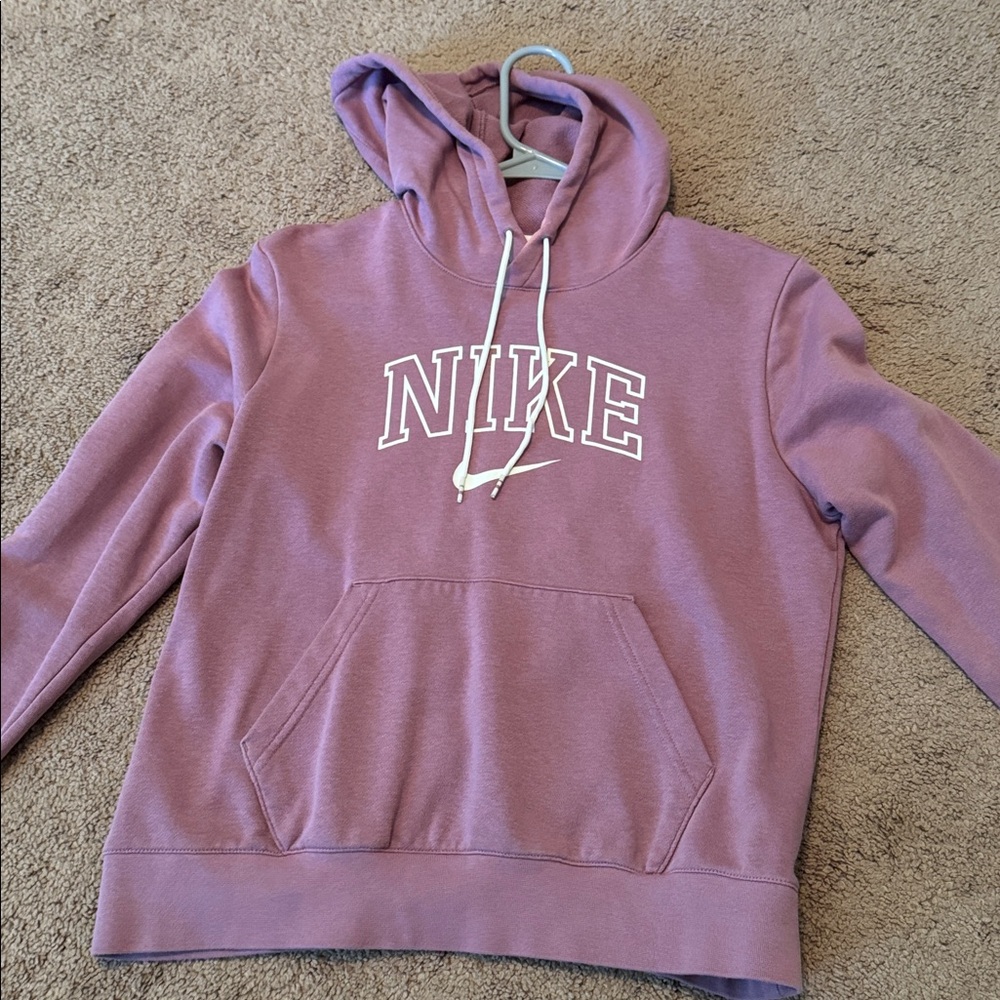 Nike Lavender Hoodie with White Logo